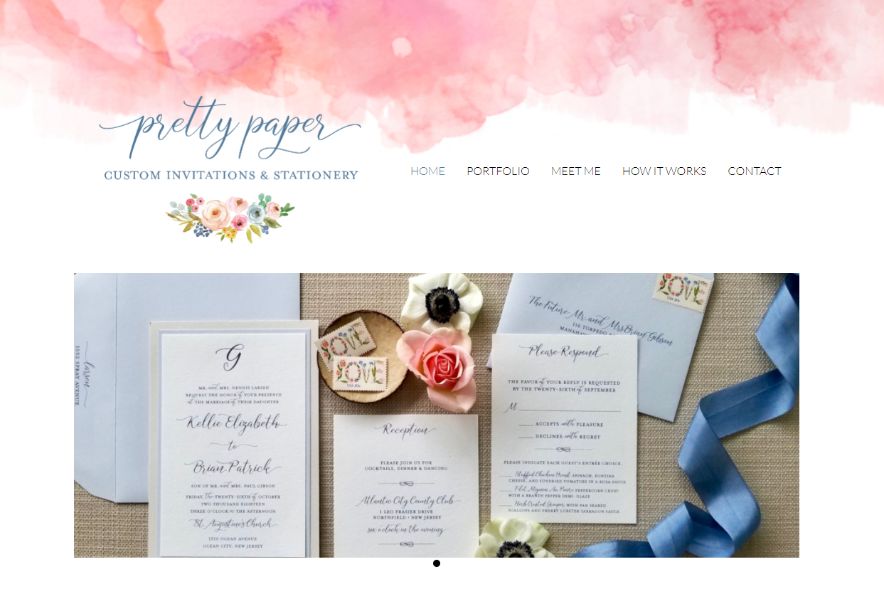 Pretty Paper Invites